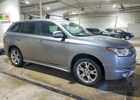 2014 Mitsubishi Outlander Se from USA, damaged, VIN JA4AZ3A38EZ016237